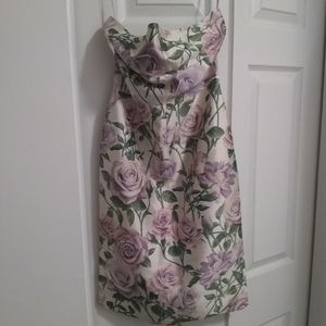 Dolce Gabbana Silk Floral Dress Size 38
